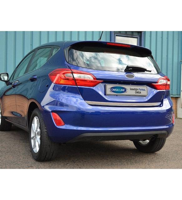 

Кромка багажника (нерж) Carmos - Турецкая сталь для Ford Fiesta 2017- гг