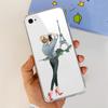 For Apple iPhone 4 Case Popular Flower Astronaut Clear Funda Soft Silicone Cover For iPhone 4s 4 S Bumper for iPhone4 Coque Capa