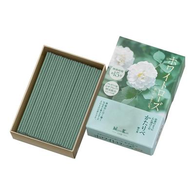 Kataribe White Rose, kurze Größe, 50 g, Räucherstäbchen, Nippon Kodo, geringer Rauch, ca.