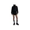 Nike Chaqueta de Manga Larga de Color Sólido con Bolsillos con Cremallera y Puños Elásticos Chaquetas de Mujer Negro HQ3368-010