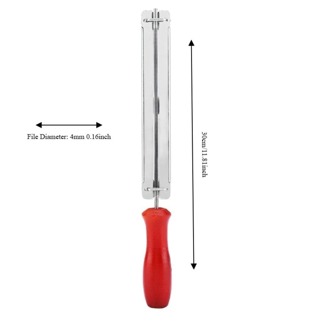 Plastic Handle Chainsaw File Kit Round File Chainsaw Sharpener Chainsaw Maintenance
