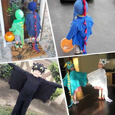 Dinosaur Cape Hat Mask Children Costume Halloween Christmas Cosplay Costume