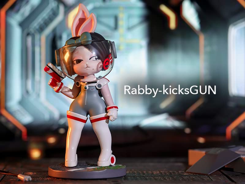 POP MART COOLABO SPACE HOOD Series PVC&ABS Trading Figures Box of 9