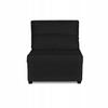 Fold-out Armchair Sleeping Function KIMO Bedding Container Family Furniture Black