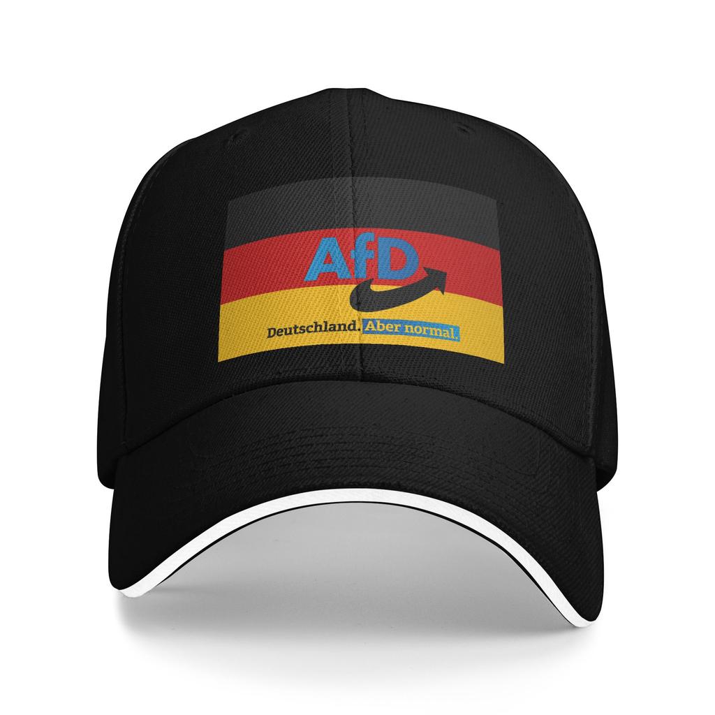 German AFD Alternative for Germany Sun Baseball Cap  Summer Streetwear Trucker Hat For Unisex-Teens Running Hippie Snapback Cap