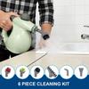 Sada kartáčů pro parní mop, parní čisticí kartáč, trysky pro 39N7A, 39N7V, 39N7H, 39N71, 39N72, příslušenství pro parní čistič