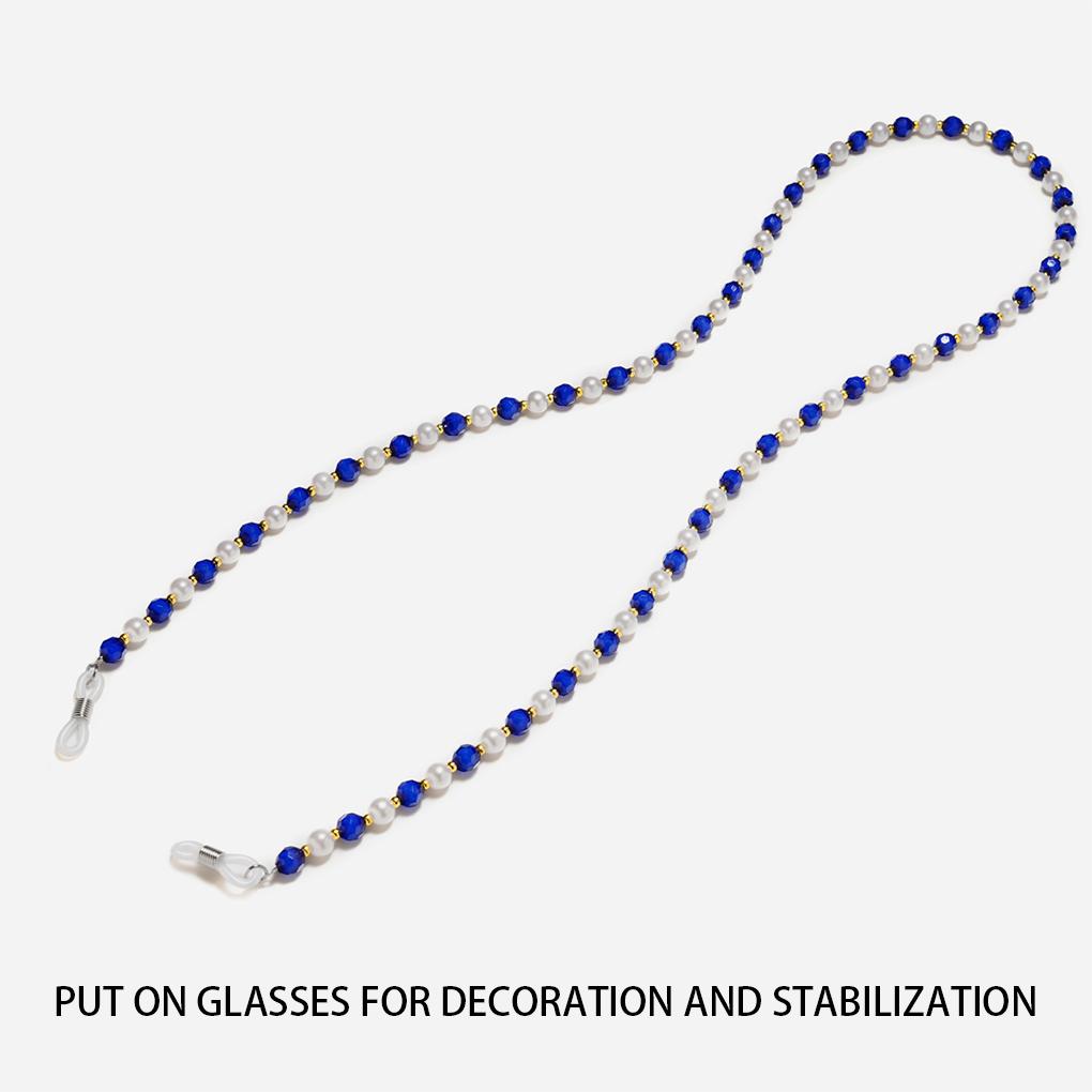 Glasses Chain Eyeglasses Vintage Style Beaded Rope Spectacle Chain
