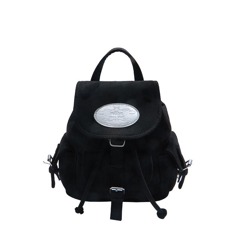 New Korean version of casual simple wind small backpack backpack women travel light travel nylon student schoolbag