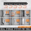 Multipurpose Garage Tool Organizer Set Space Saving Wall Mounted S Type Hooks Storage System