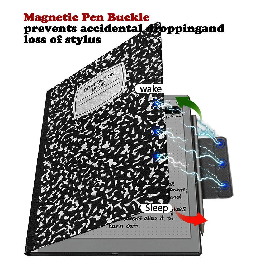 with Pen Buckle Tablet Protective Cover Folio Shell for BOOX Tablet Go 10.3 Gen II /Gen II Lumi