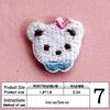 Na Style Stickerei: Niedliche Bären-Haarspange & Hasen-Aufnäher-Sticker