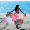 Bohemia Flowers Beach Towel for Family or Friends Gifts Towel Quick-Dry Towel For Bath Yoga Tourism Beach GYM Camping Swimming