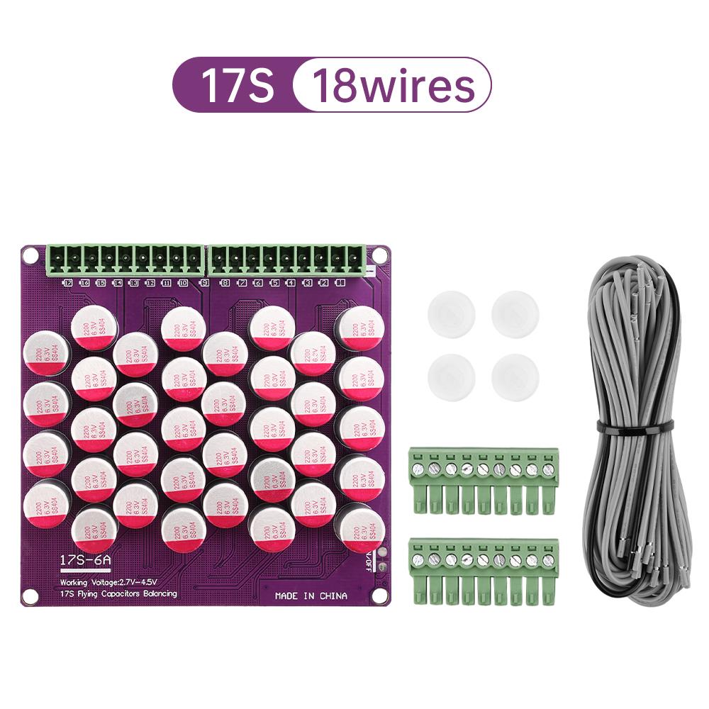 3S 4S 6S 8S 17S 6A lithium battery active balance plate ternary lithium polymer lithium iron phosphate lithium titanate