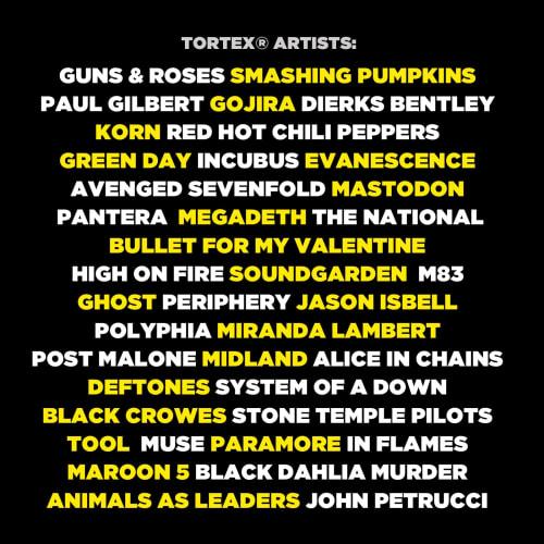 Jim Dunlop Tortex Standard 0.50 Picks, Player's Pack of 12