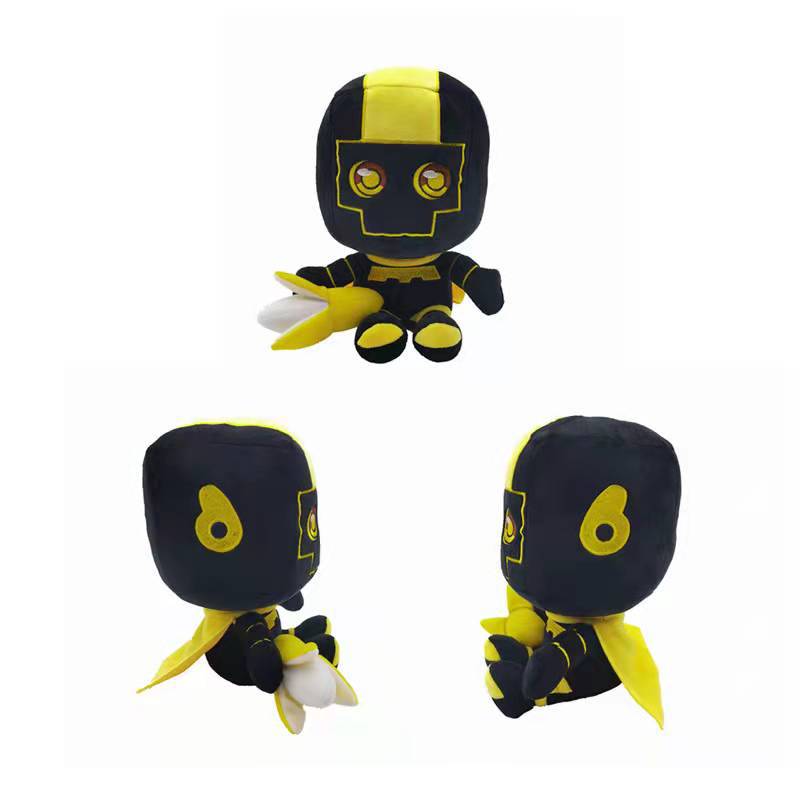 Youtuber Hacker Massi Plush Toy Game Cartoon Childrens Doll Birthday Gift Xmas