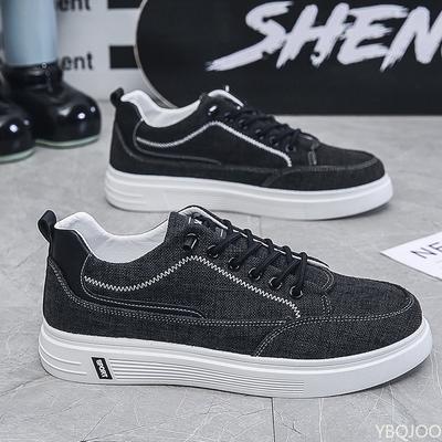 Fashion Men's New Spring Breathable Cloth Shoes Trendy Versatile Shoes Men's Canvas Thin Casual Simple Comfortable Board Shoes