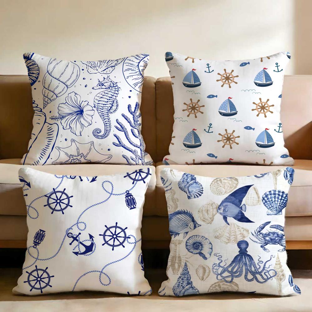 Oean Animals Cushion Cover Multi-Scene Pillow Cover for Home & Car - Reversible, Soft & Durable for Daily Use