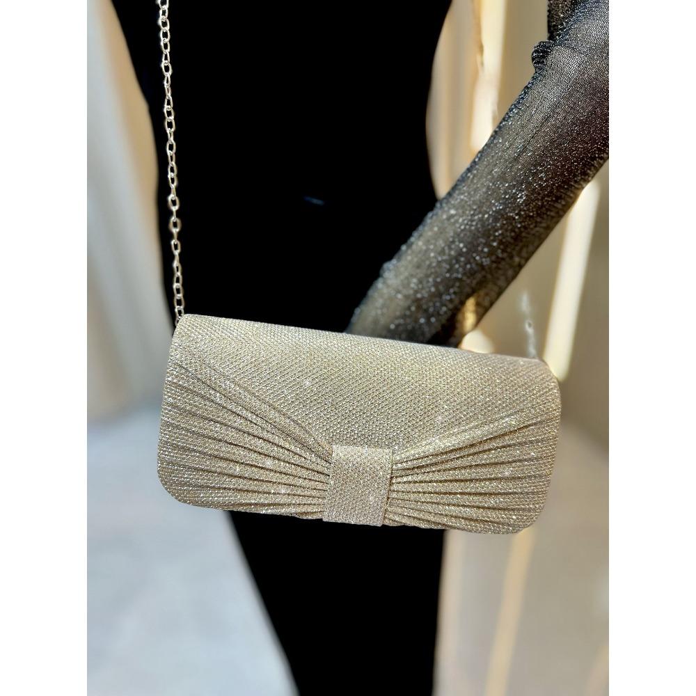 New Fashion Shiny Evening Clutch for Women,Chain Crossbody Shoulder Mini Bag,Elegant Party Dress Bag