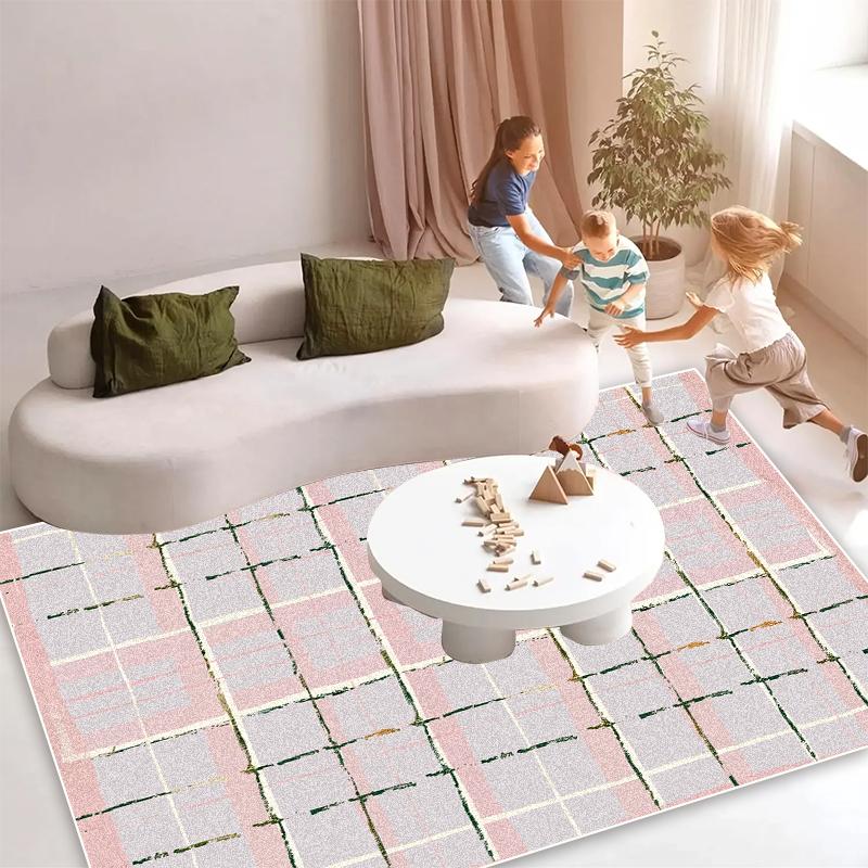 

Modern Geometric Comfortable Soft Rug for Living Room Decoration Large Bedroom Cloakroom Carpets Washable Children s Play Mat 60x90cm