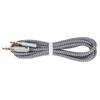 3.5mm Male To Male Cable Nylon Braid Stereo Extension Cord for 3.5mm Port Devices 1.2m   4ft