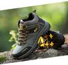 Men's Plus Velvet High-Top Hiking Shoes, Size 46-47 – Non-Slip, Wear-Resistant for Autumn/Winter Outdoor Adventures