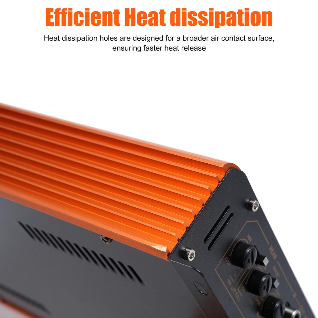 Wudi Audio Systems, 4 Channel Car Amplifier, 4 X 100W 4 16 Ohm Stable Audio Power Amplifier