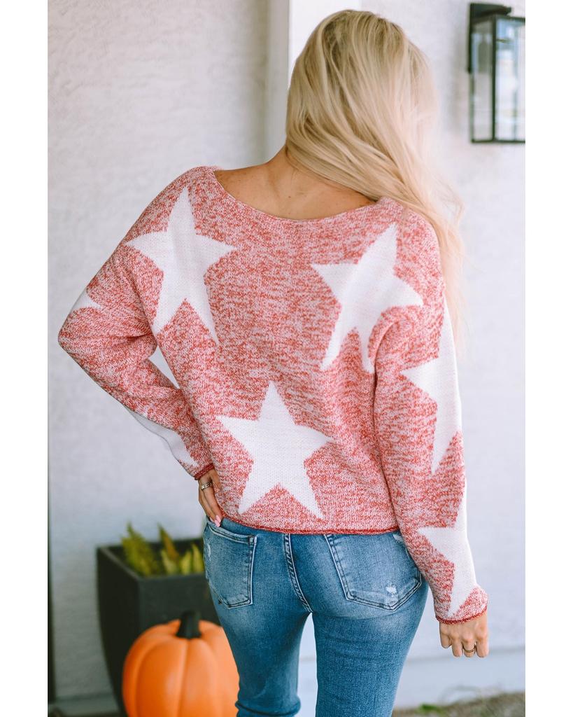 Azura Exchange Spangled Casual Knit Sweater