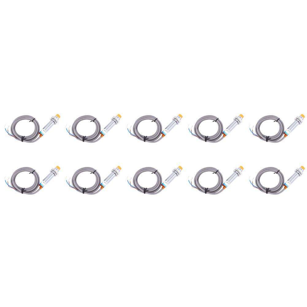 

10pcs JYIO LJ12A34 j EZ Inductive Proximity Sensor AC 2 Wire Normally Open Approach Switch