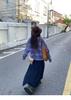 Women's Korean Retro Striped Knit Top - Soft & Versatile for Autumn/Winter 2026