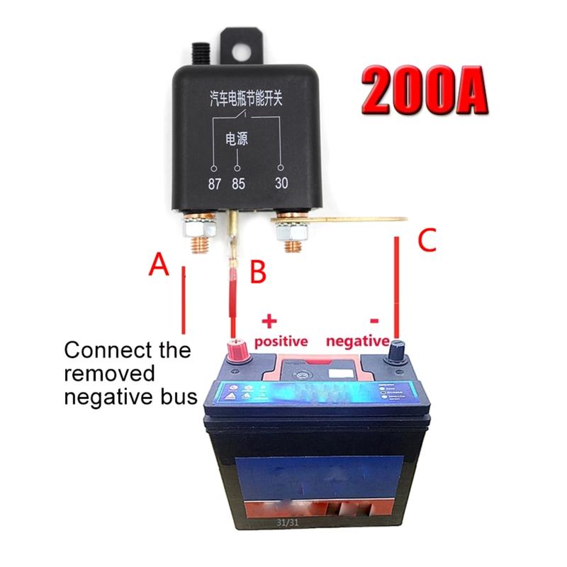 Auto Ersatzzubehör Drahtlose Fernbedienung Abschaltisolator Hauptschalter Autobatterieschalter Relais Einfache Installation