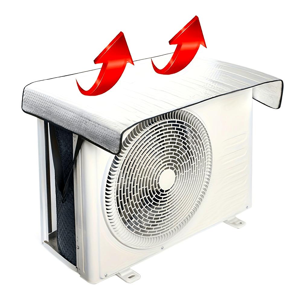 1pc, Outdoor Air Conditioner Protective Cover With Rain And Sun Protection, Outdoor Central Dust Cover, Main Unit Shield