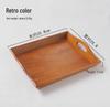 Mori-Style Solid Wood Dessert Stand Set - 11 Pieces for Weddings, Engagements, Banquets, or Coffee Breaks