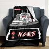 Kenworth Truck Design With Bold Red And White Accents Customize Your Name Cartoon Movie Pattern Blanket Chair Office Sofa Bed Camping Soft And Warm