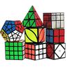 NASSIA 8-Piece Rubix Cube Set, Toy Puzzle Specialist, Educational Toy, Easy To Turn, Smooth, Bright Colors, Safe, Tasteless Learning & Education
