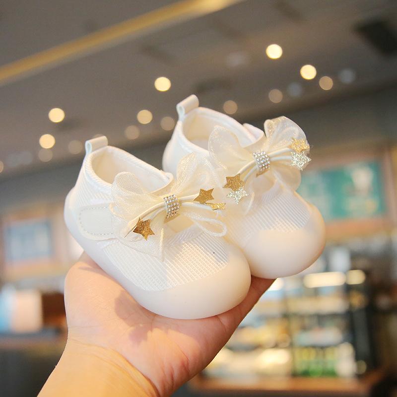 Zapatos Niña Baby Shoes Girl Shoes 2024 Spring Autumn New Kid Shoes Baby Walking Shoe Soft Soled Princess Shoe Kids Casual Shoe