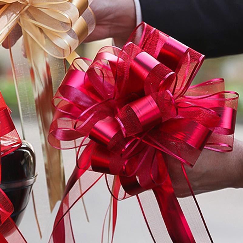 

Wedding Car Decoration Ribbon Bow Bouquet for Newlyweds