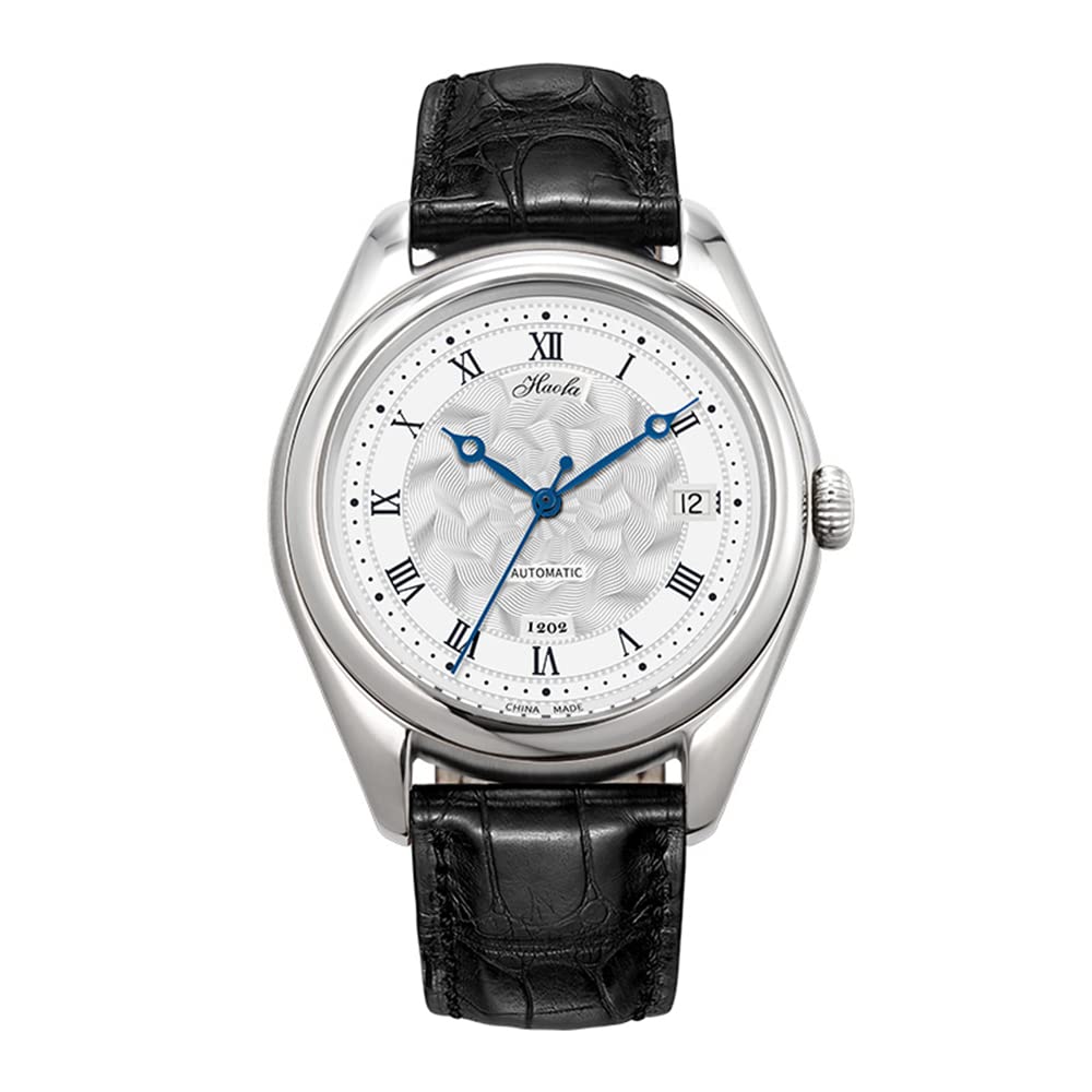 

HAOFA Watch Mechanical Automatic Winding Date Ultra Thin Waterproof Arm Watch Luxury Watch Popular Gift Men s 8.8mm Men s Men s срібний