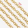 1Meter  Stainless Steel Geometry Hollow Border Chain Hip Hop Punk Gold Chain DIY Necklace Bracelet Bag Chains Material Wholesale