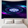 1PC Mi-lan FC Emblem Printed Tapestry Room Decoration Wall Hanging for Living Room Bedroom, dormitory, Birthday and Christmas gifts