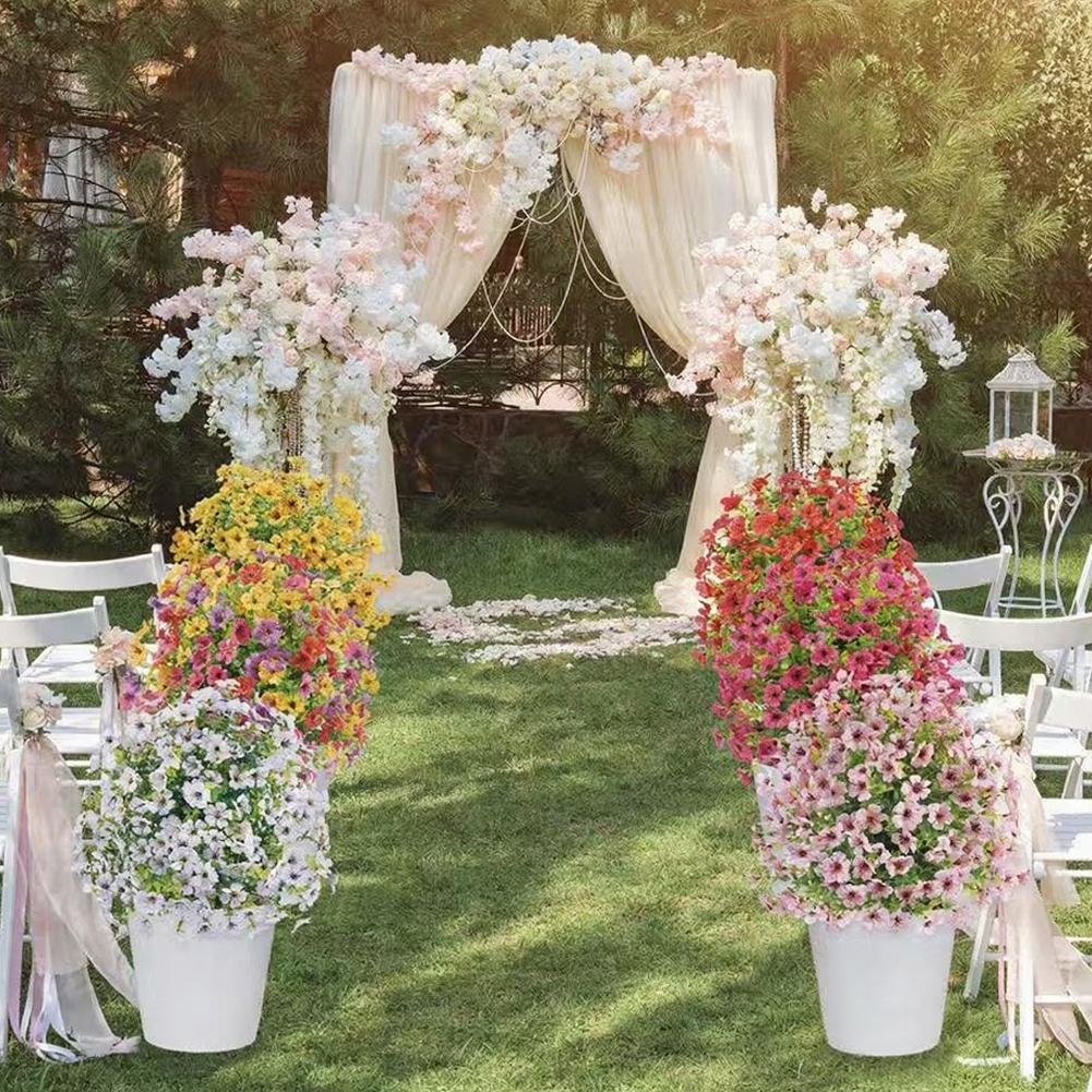 

Plastic Artificial Flower Bouquet for Home For Garden Decor UV Resistant 56 cm x 40 cm Multicolor Indoor Outdoor China Mainland