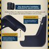 For Honda Civic MK8 2006 2007 2008 2009 2010 2011 Mud Flaps Mudguards Anti-splash Guards Front Rear Wheel Fender Car Accessories