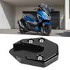 Motorcycle Kickstand Side Stand Extension Plate Replacement for Forza300 Forza250 MF08 2018‑2020Black