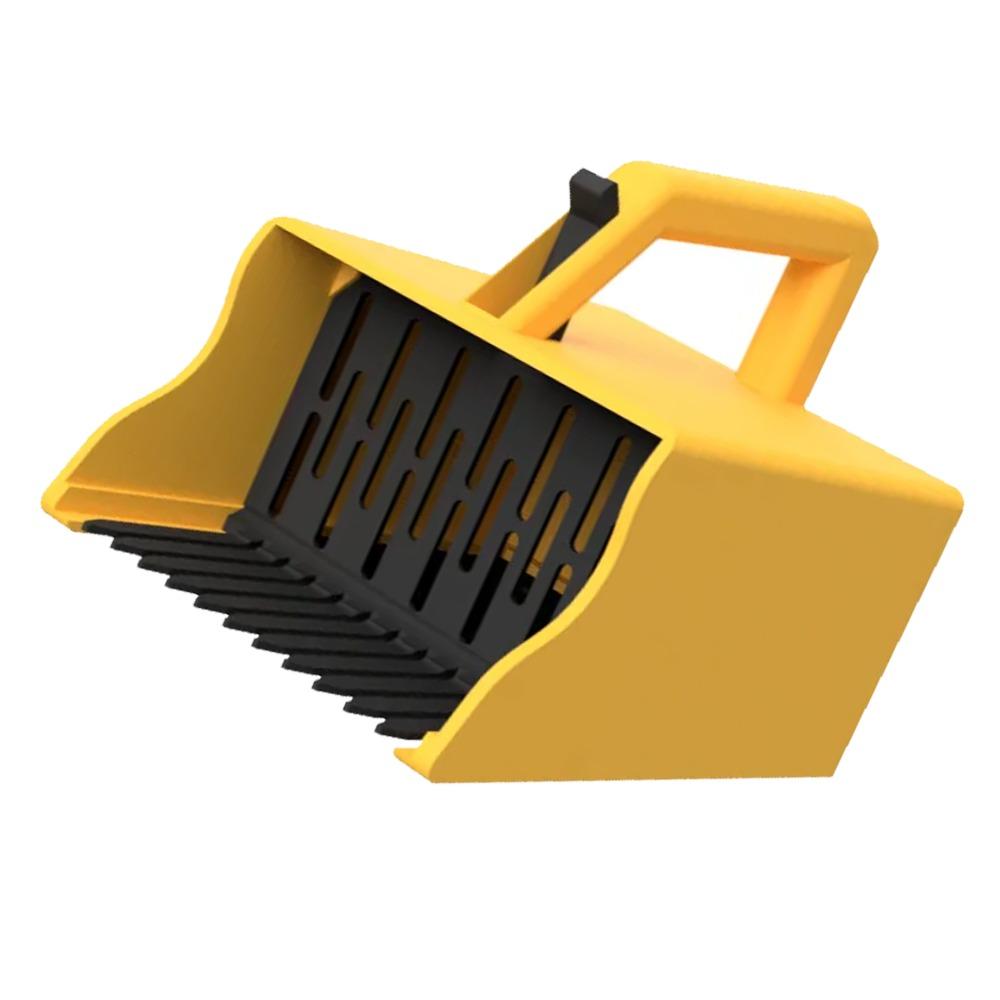 Yellow Berry Picker Rake Universal Berry Picker Tool Durable Raspberries Picking Rake Garden Picks