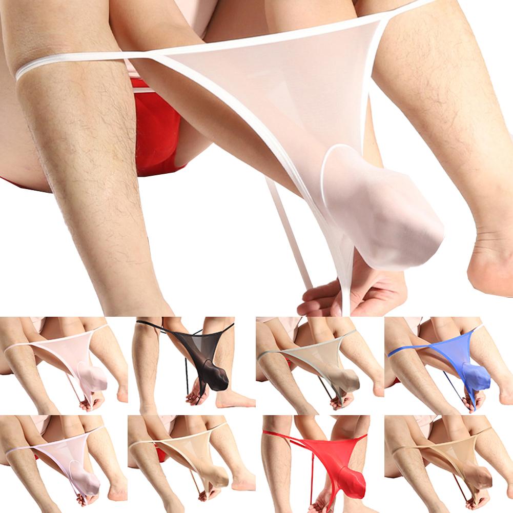 Free Size Mens Underwear Lingerie Middle Waist Nylon