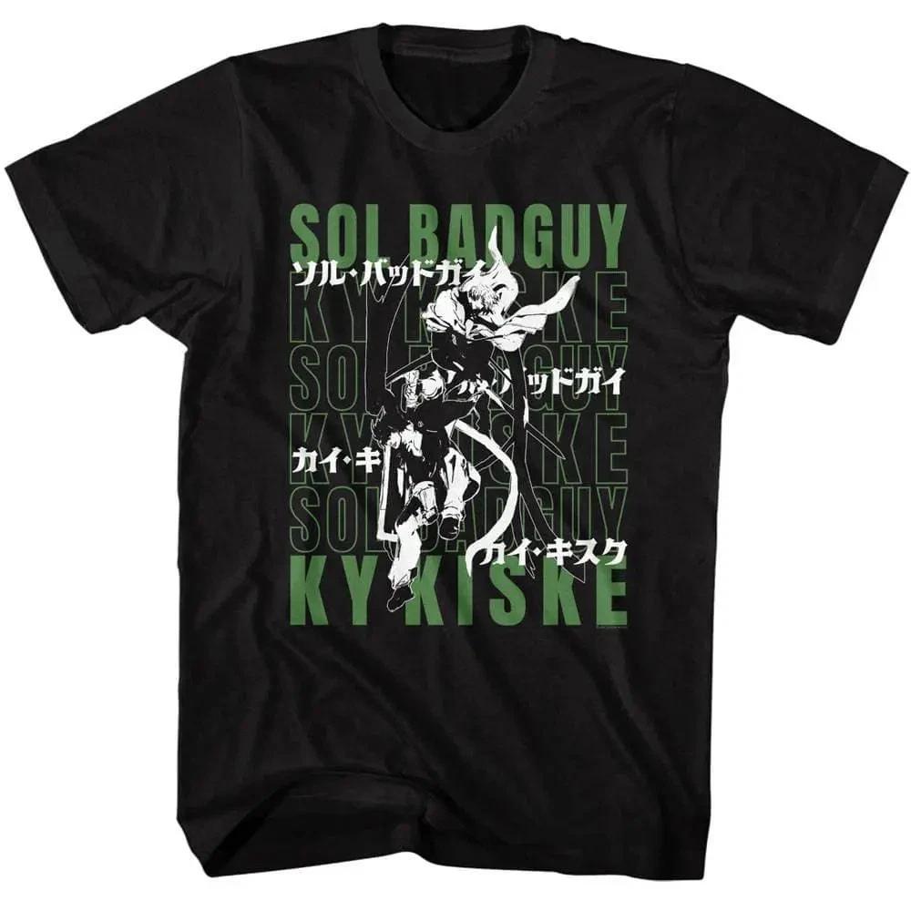 

Guilty Gear Sol Badguy v Ky Kiske Men s T Shirt XL