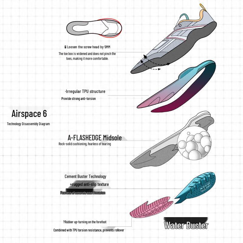 Anta Airzone 6 Men's Basketball Shoes