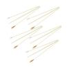 Japanese Ear Cleaning Bamboo Ear Cleaning Kit, 5 Sets, Portable Ear Wax Removal Tool for Cleanly Removing Lightweight Oily Ear Wax, Perfect Ear