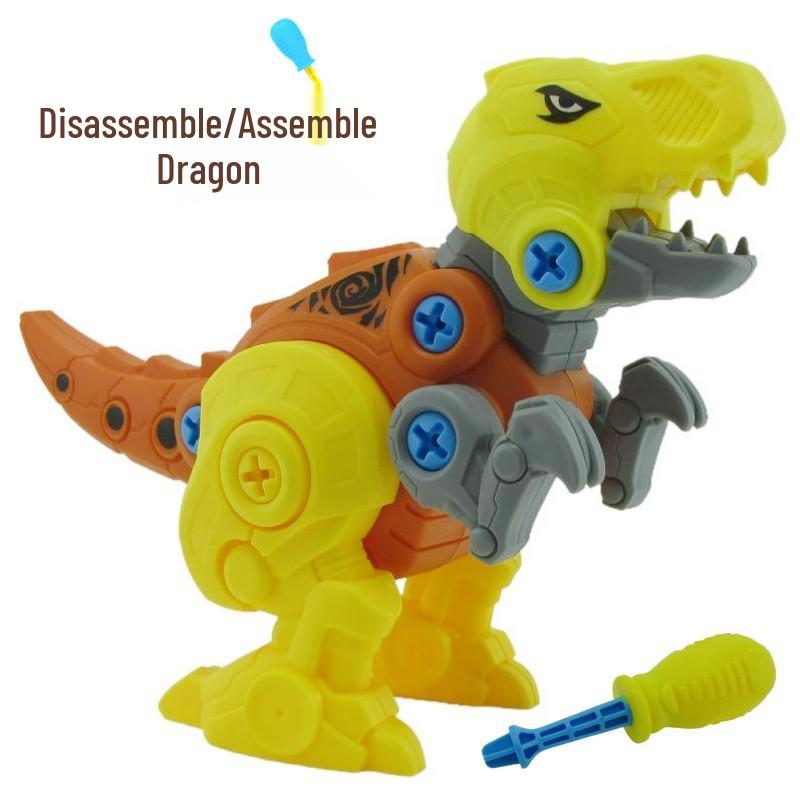 Jurassic Simulation Detachable Dinosaur Toy - Tyrannosaurus Rex Screw Assembly Set