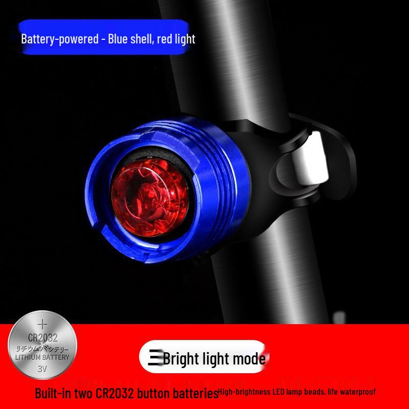 Rechargeable High-Brightness Bicycle Taillight and Headlight for Night Riding