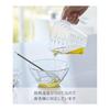 Yamazaki Jitsugyo Magnetic Tiered Measuring Cup 500mL White Approx. W15 x D8.6 x H11.8cm Tower Easy to see memory from above Measurement Cup 6921